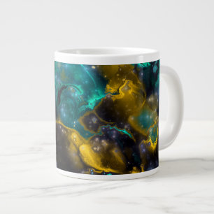 Fraktal Nebulae 4 Jumbo-Tasse