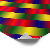 Fraktal Optical Illusion Poster (Ecke)