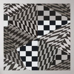 Fraktal-Paradies Poster