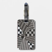 Fraktal Paradise Gepäckanhänger (Rückseite vertikal)