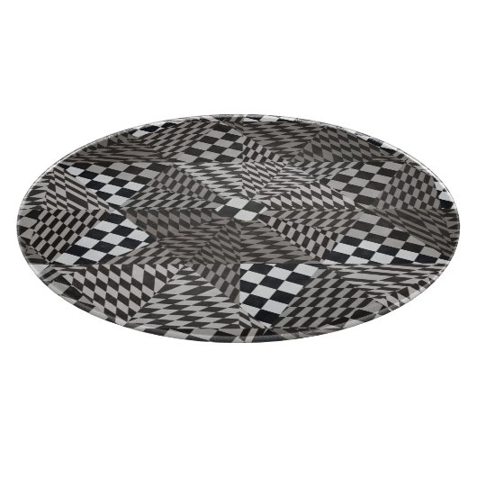 Fraktal Paradise Schneidebrett (Ecke)