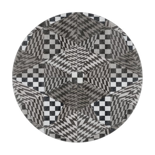 Fraktal Paradise Schneidebrett (Vorderseite)