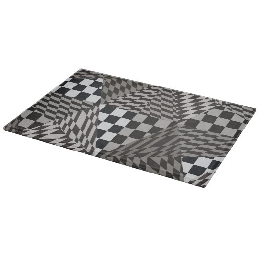 Fraktal Paradise Schneidebrett (Ecke)