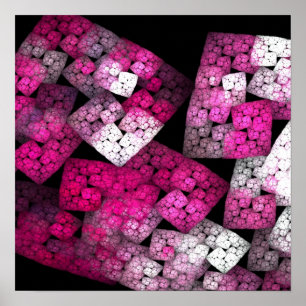 Fraktal Pattern Poster