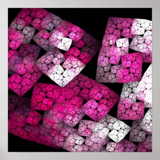 Fraktal Pattern Poster (Vorne)