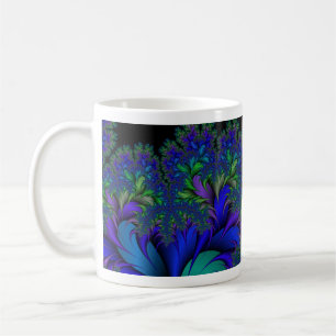 Fraktal Peacock Ore 2 Kaffeetasse