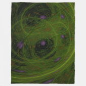 FRAKTAL PLASMA FLEECEDECKE (Vorderseite)