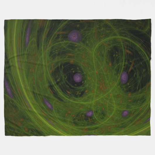 FRAKTAL PLASMA FLEECEDECKE (Vorderseite (Horizontal))