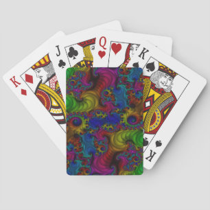 Fraktal Poker Card Spielkarten