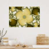 Fraktal Poster (Küche)