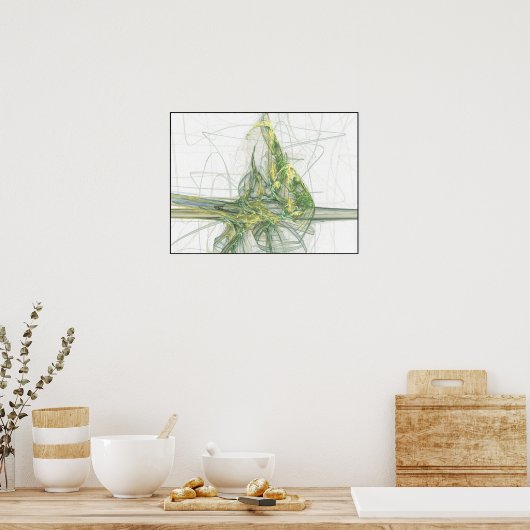 Fraktal Poster (Küche)