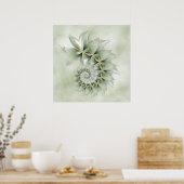 Fraktal Poster (Küche)