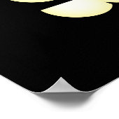 Fraktal-Poster für geometrische Illusion Poster (Ecke)