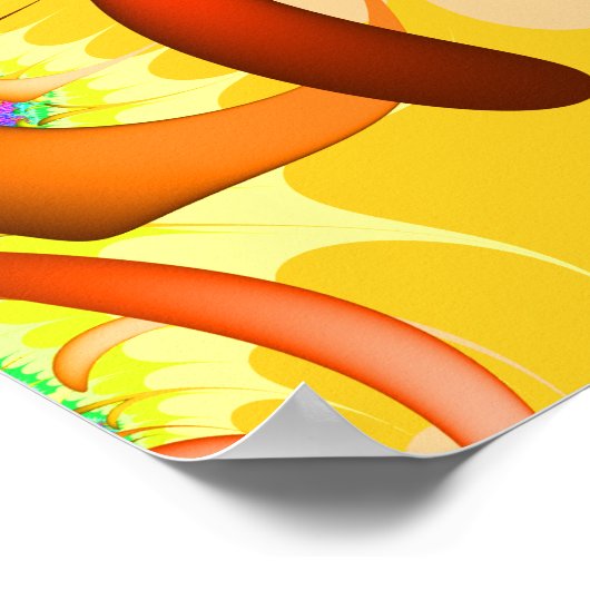 Fraktal-Poster Poster (Ecke)