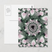 Fraktal Postkarte (Vorne/Hinten)