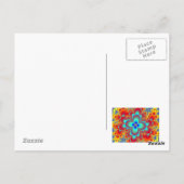 Fraktal Postkarte (Rückseite)