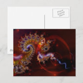 Fraktal Postkarte (Vorne/Hinten)