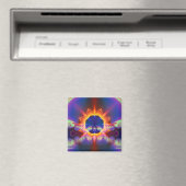 Fraktal Print Magnet (In Situ (Geschirrspüler))