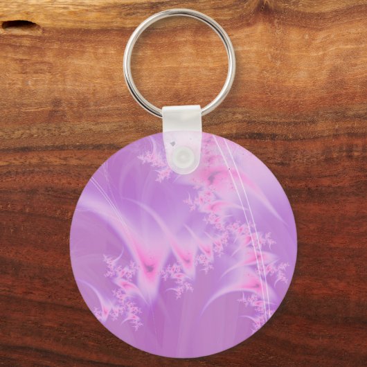 Fraktal Print Schlüsselanhänger (Vorderseite)