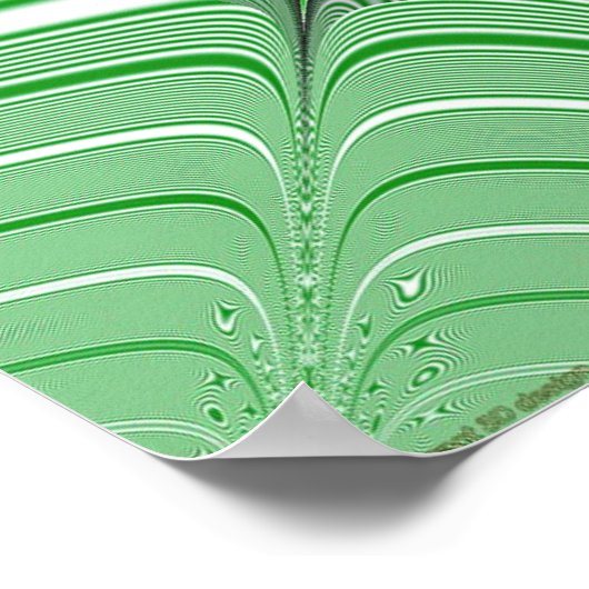 Fraktal Projektion 1,4 g2 Poster (Ecke)