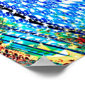 Fraktal Projektion 2.7a Poster (Ecke)