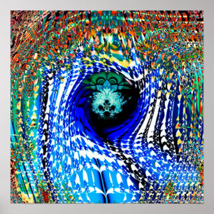 Fraktal-Projektion 2.7a Poster