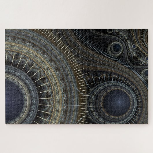 Fraktal-Puzzle Puzzle (Horizontal)