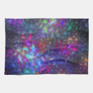 Fraktal Rainbow Küchentuch