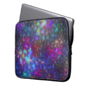 Fraktal Rainbow Laptopschutzhülle (Vorderseite Links)