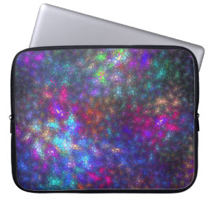 Fraktal Rainbow Laptopschutzhülle