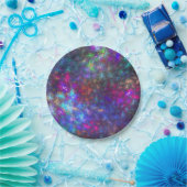 Fraktal Rainbow Pappteller (Party)