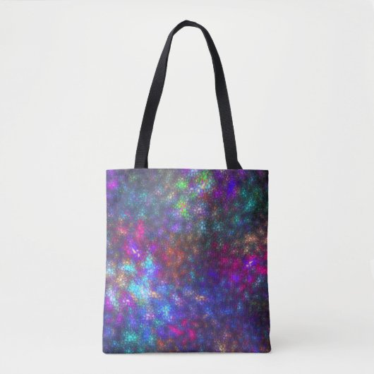 Fraktal Rainbow Tasche (Vorderseite)