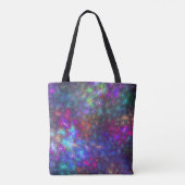 Fraktal Rainbow Tasche (Rückseite)