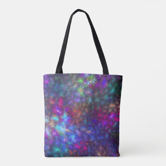 Fraktal Rainbow Tasche (Rückseite)
