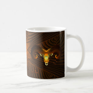 Fraktal Ram's Head Kaffeetasse