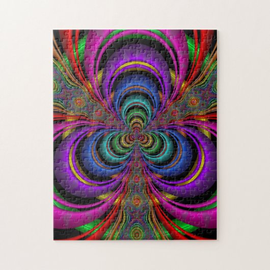 Fraktal-Rätsel Puzzle (Vertikal)