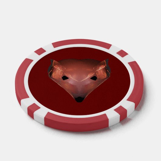 Fraktal Red Fox Pokerchips (Einzeln)