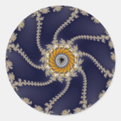 Fraktal Reef - Aufkleber für Fraktale (Vorderseite)