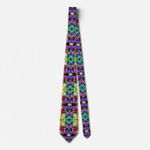 Fraktal-Regenbogen-Touch Krawatte (Vorderseite)