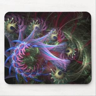 Fraktal Ribbons Full Swirl Mousepad