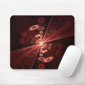 Fraktal Rings Mousepad (Mit Mouse)