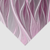 Fraktal Rosa Blume Traum, Blumenfantasy Muster Seidenpapier (Detail)