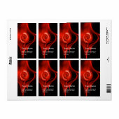 FRAKTAL ROSE 1 Rot Schwarz (Vorne)