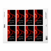 FRAKTAL ROSE 1 Rot Schwarz (Vorne)