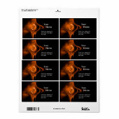 FRAKTAL ROSE 1 Rotes Brot Schwarz (Vorne)