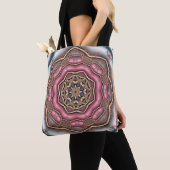 Fraktal Rose Blume Tasche (Von Nahem)