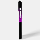 FRAKTAL ROSE, Lila Violettfarbe Case-Mate iPhone Hülle (Rückseite / Links)