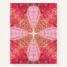 Fraktal-Rose - Notebook