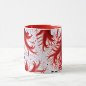 Fraktal roter Blutgefäße Tasse (Zentrum)