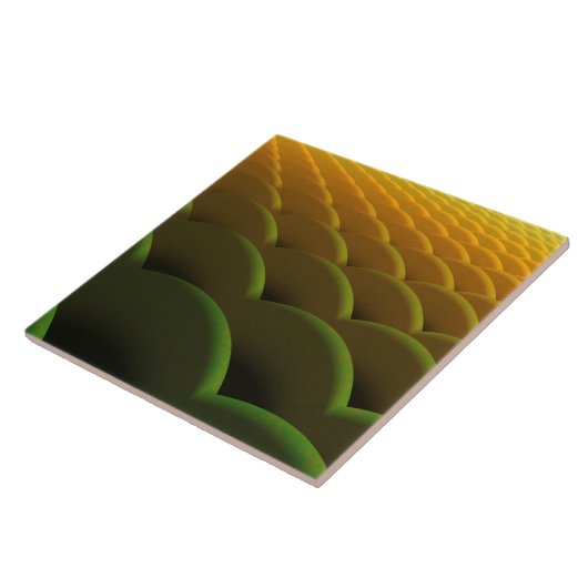 Fraktal Scales Keramik Tile Fliese (Seite)